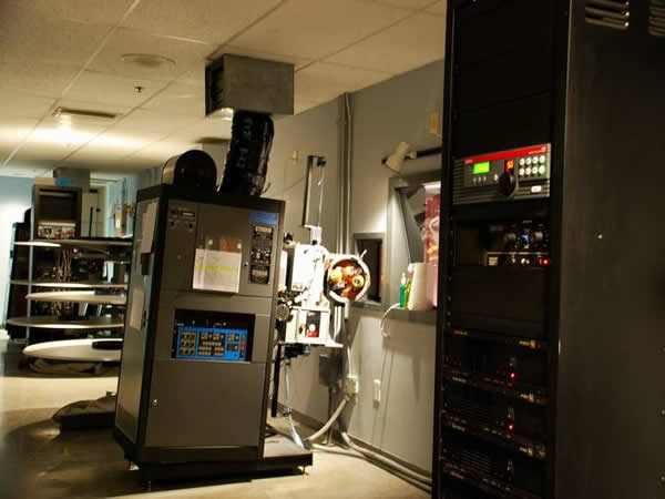 Phoenix Theatres The Mall of Monroe - Projection Booth From Cory